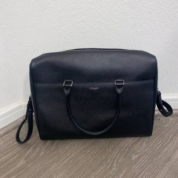 Yves Saint Laurent Bags Ysl 222 Duffle Briefcase Poshmark